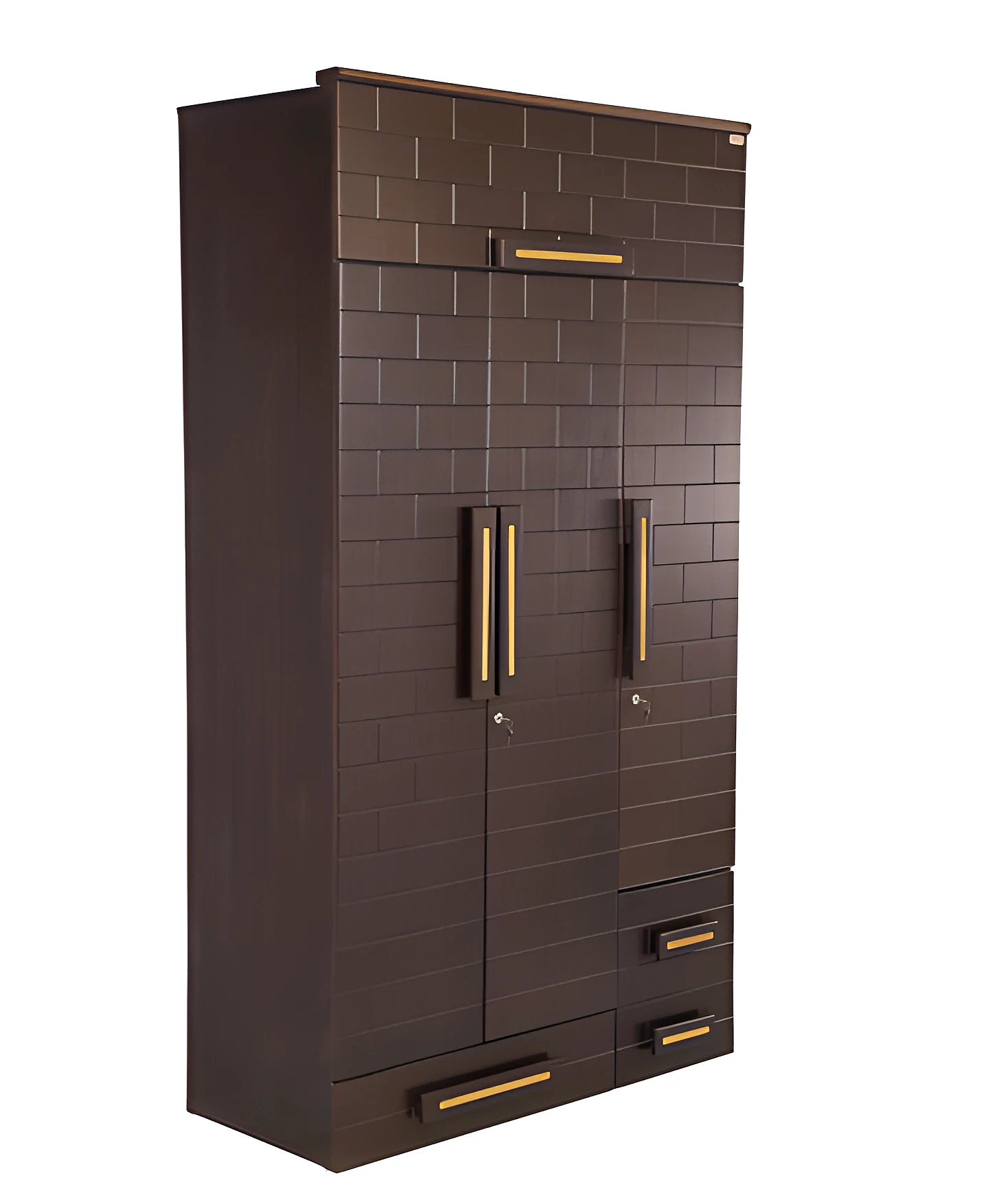 2150/3 Door Brick Wardrobe (2100X520X1200)
