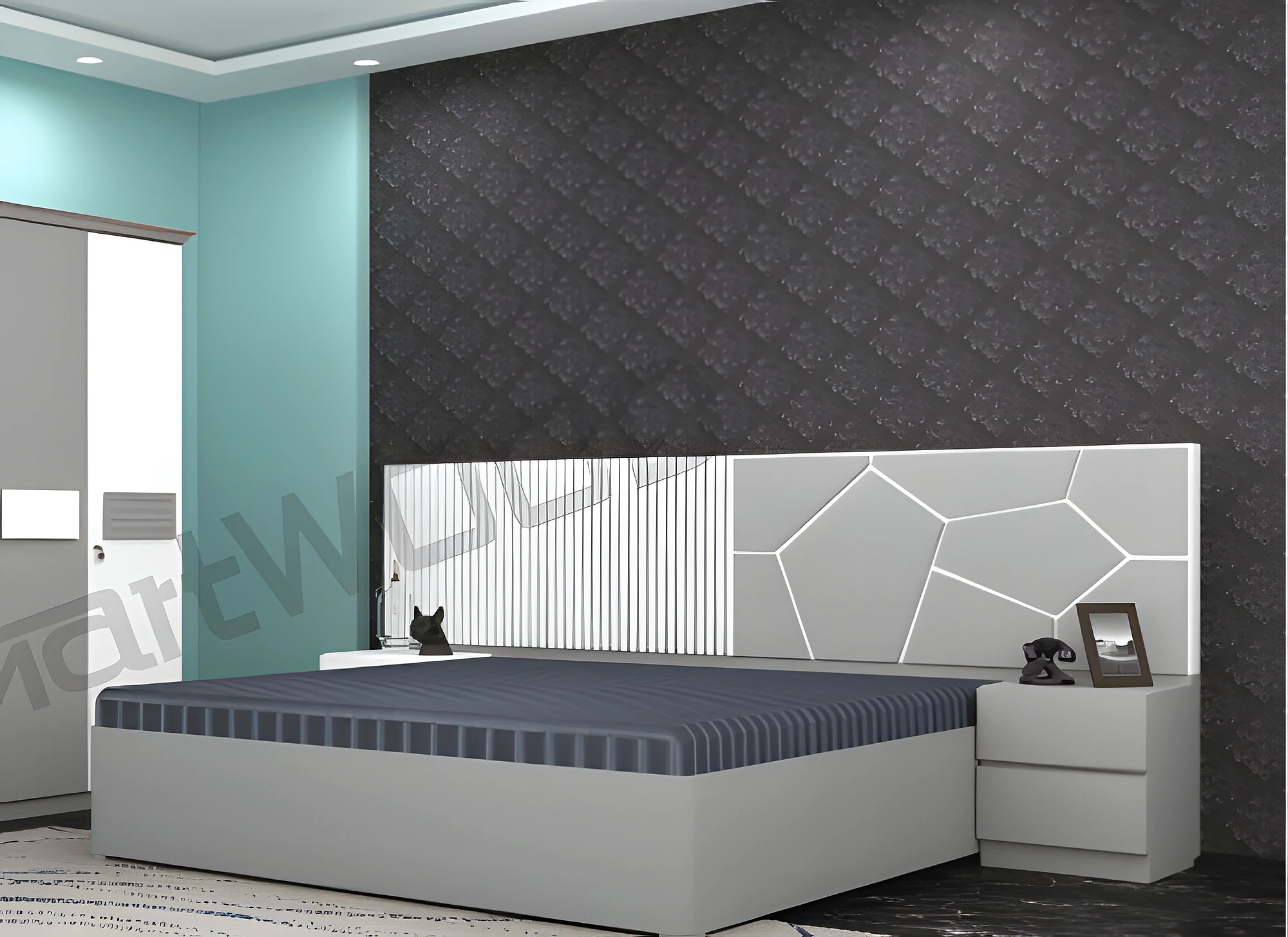 Full Hd King Bed 7872