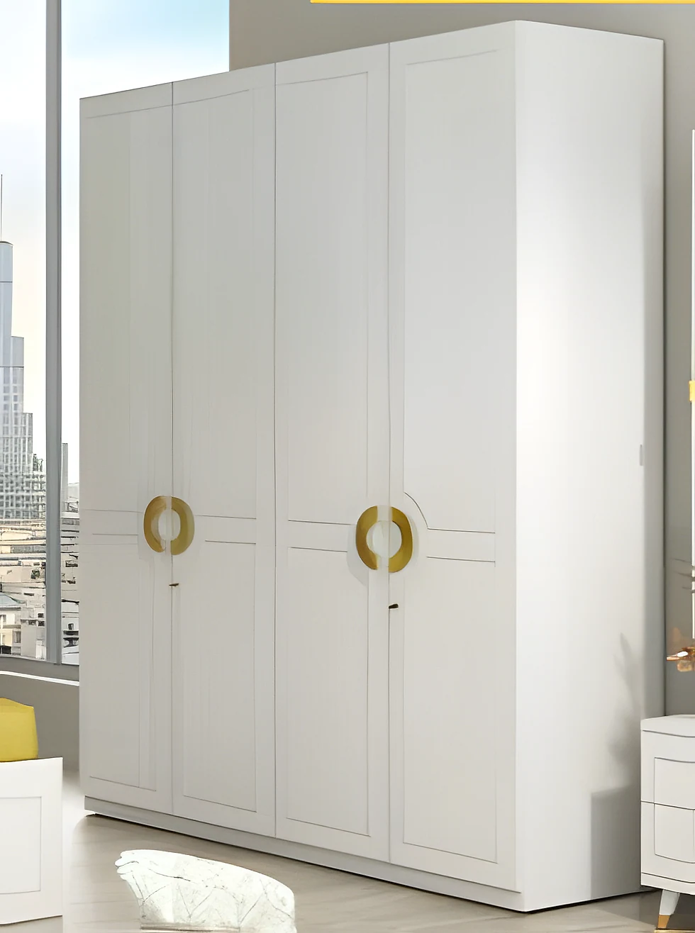 Akira 4 Door Wardrobe Without Mirror