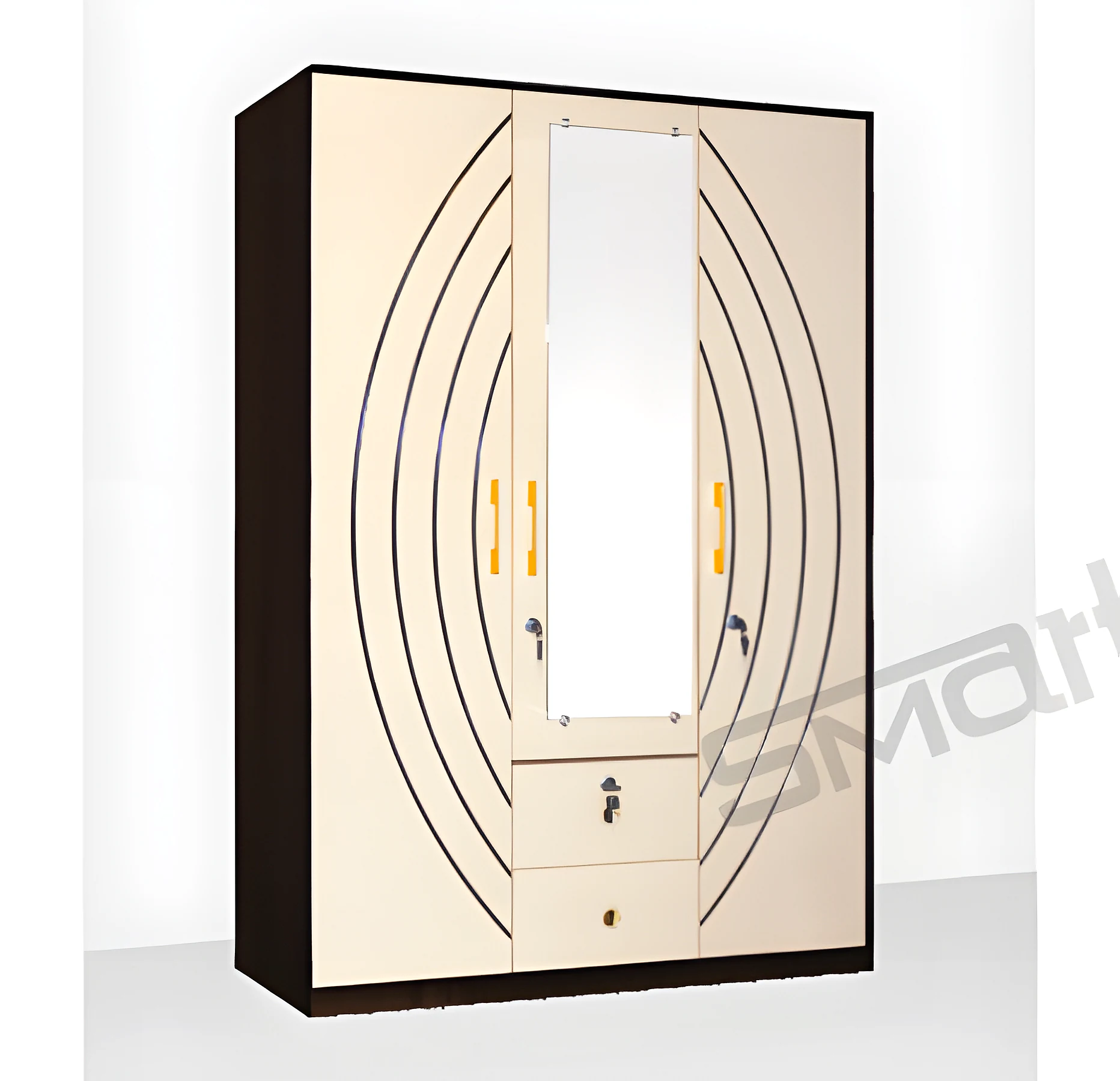 Alpino 3 Door Wardrobe