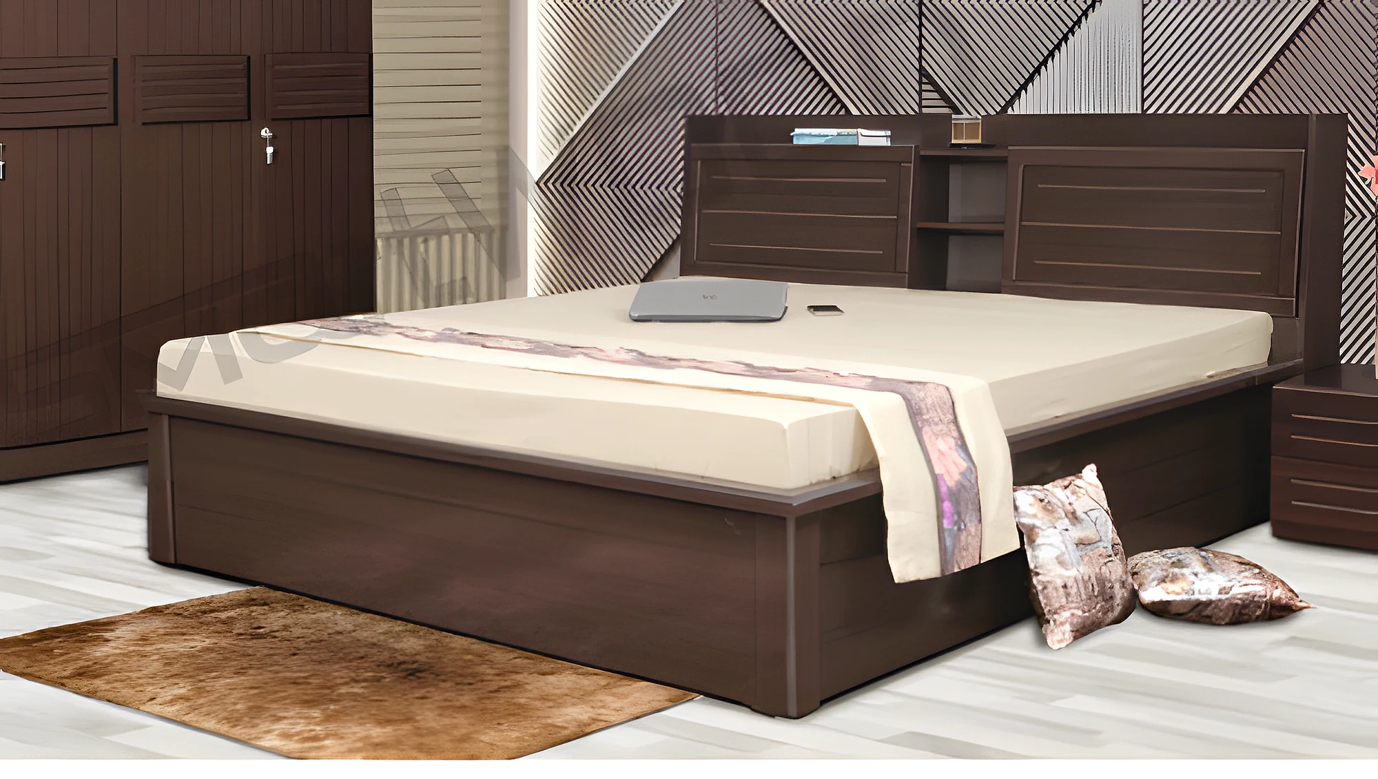 Full Hd Queen Bed 7860