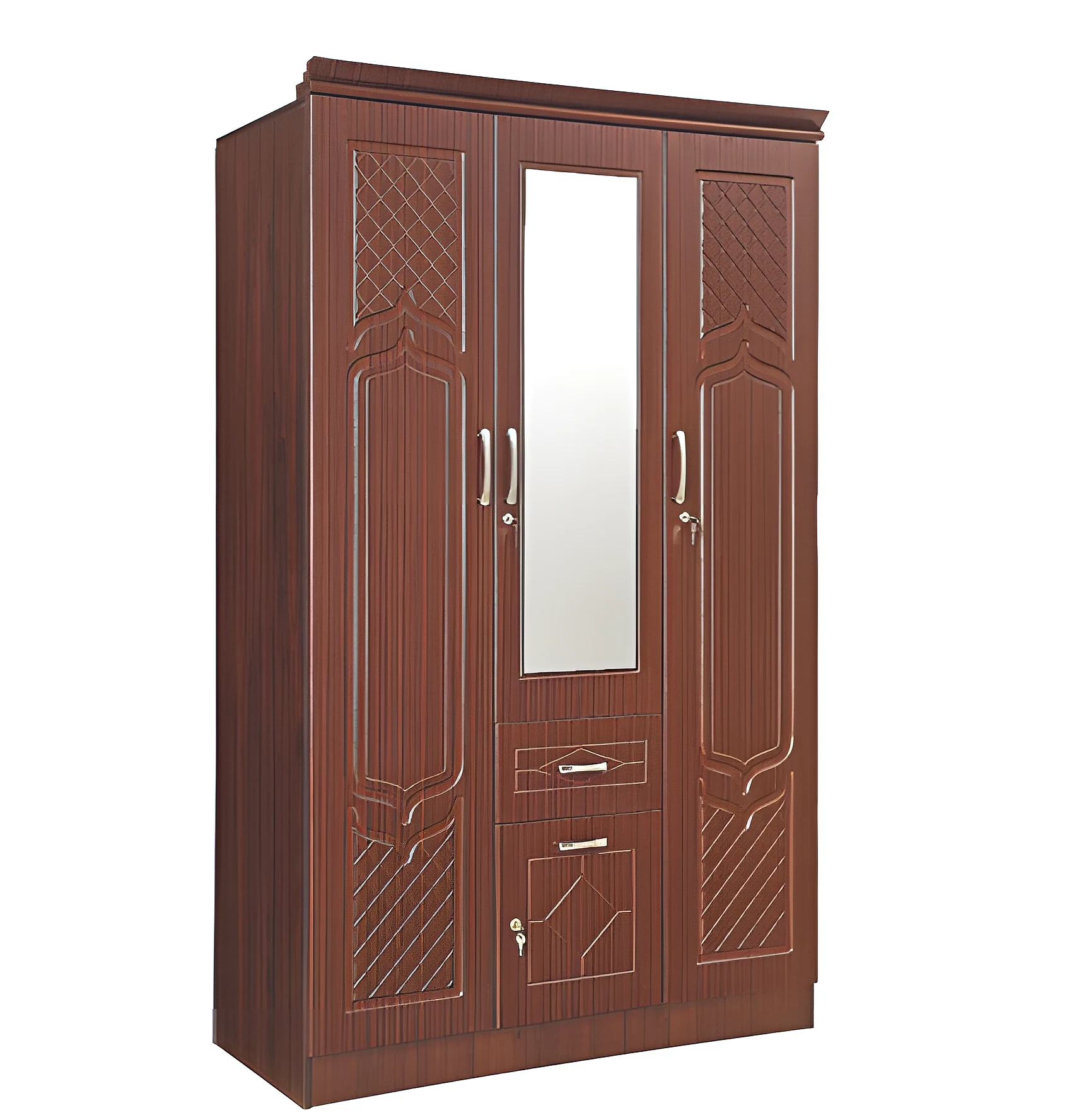 Arch (184) 3 Door Wardrobe (1950X520X1200)