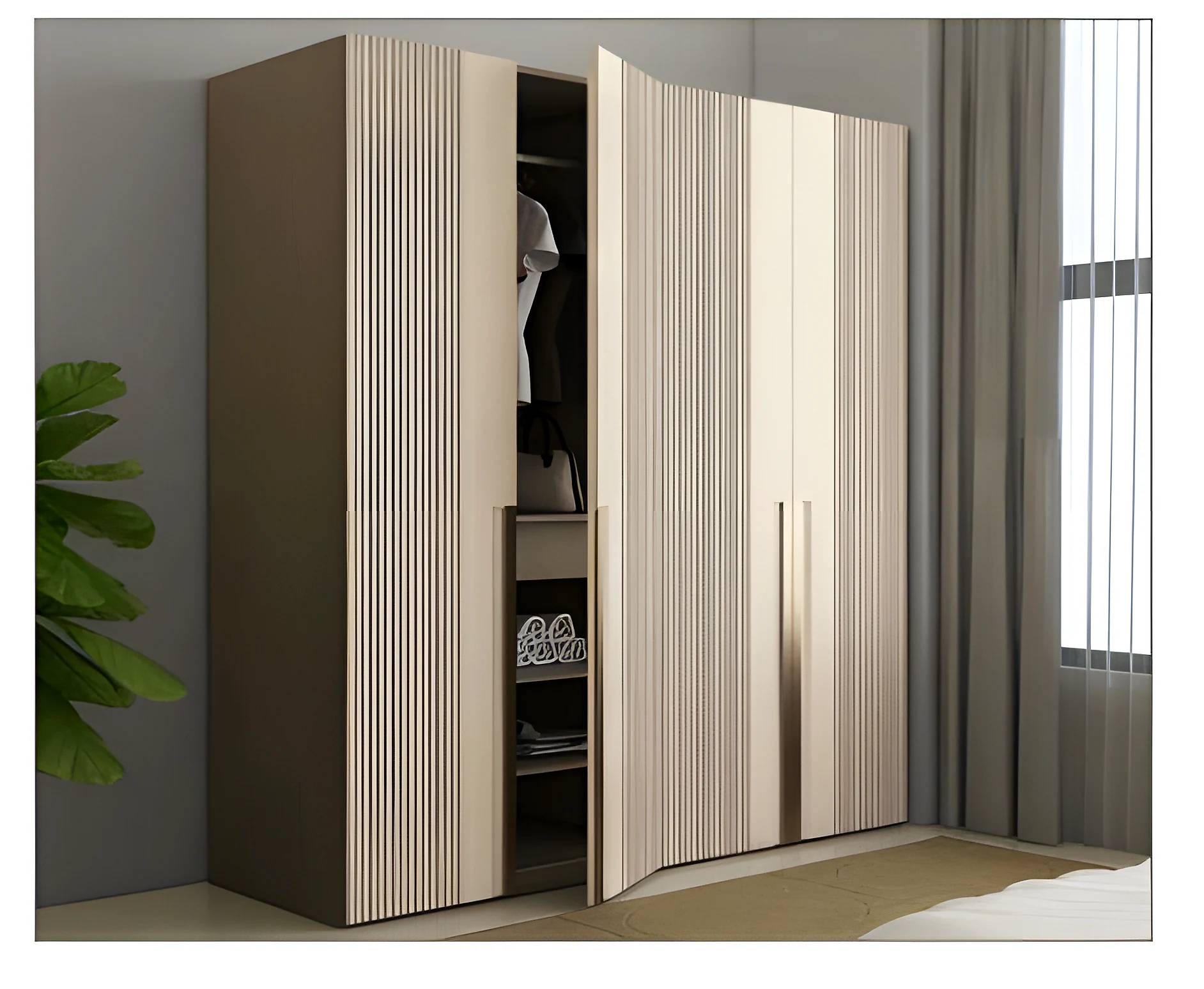 Astor 4 Door Wardrobe
