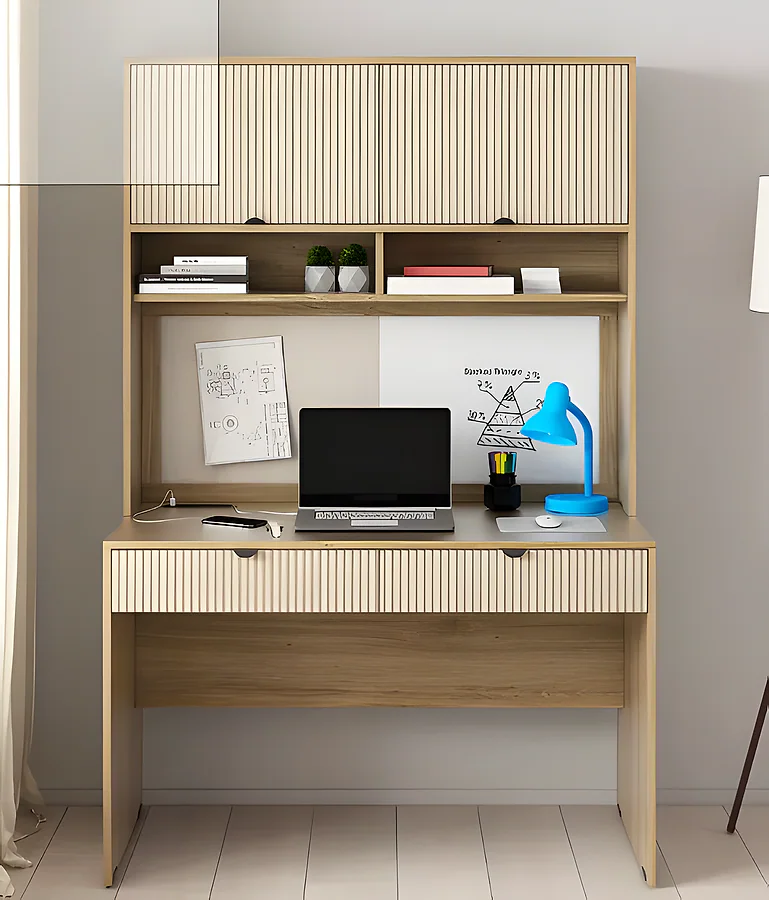 Atlas with Overhead Storage