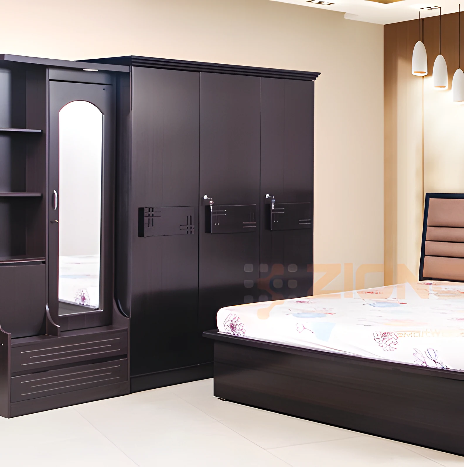 Metier Auric 3 Door Wardrobe (Metier Set)