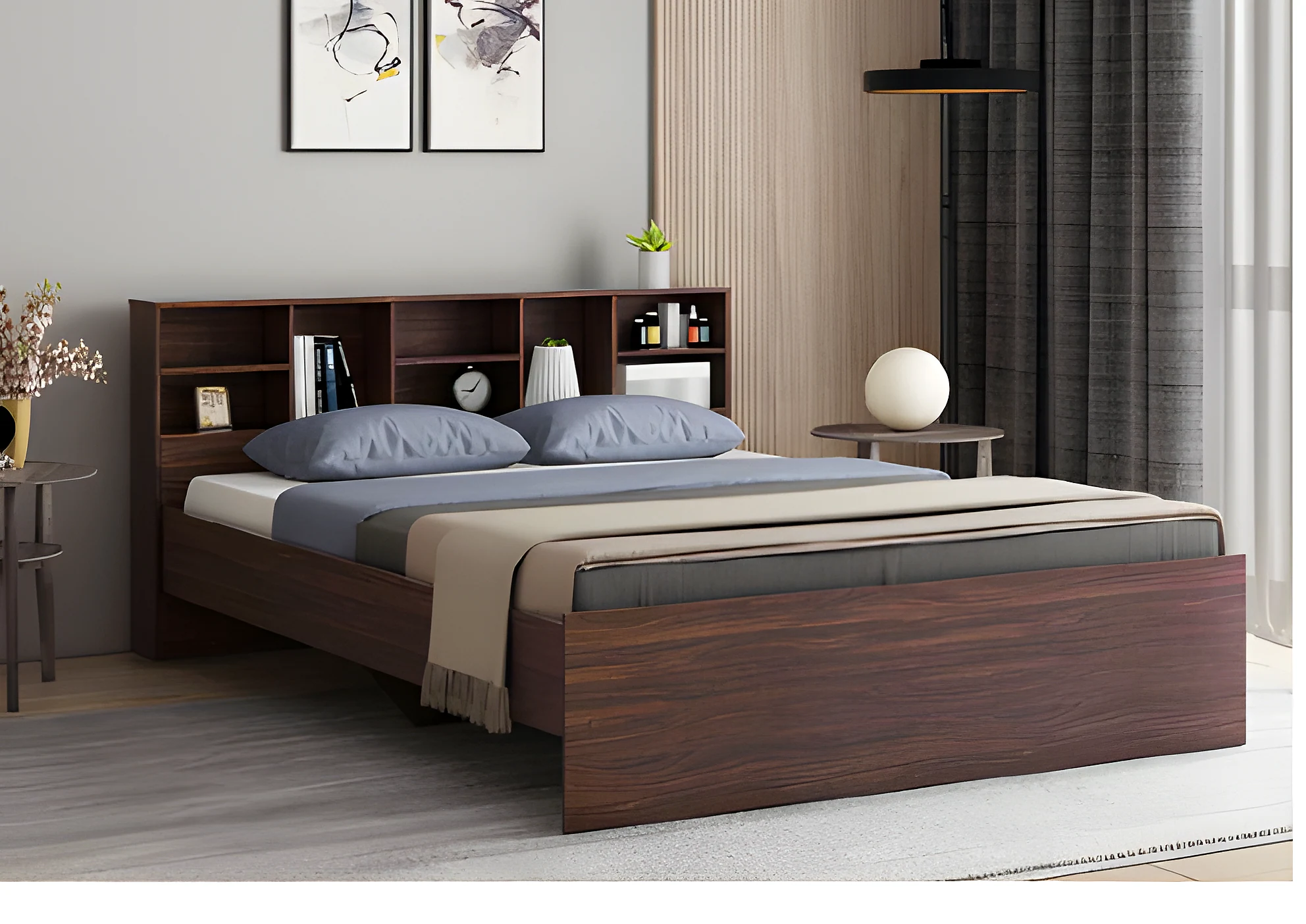 Austin King Bed Without Storage