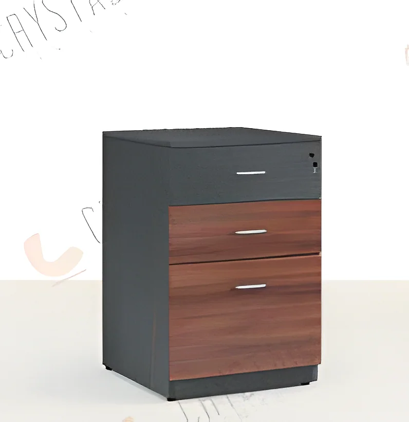 Ballie Pedestal with 1 Drawer & 1 Shutter