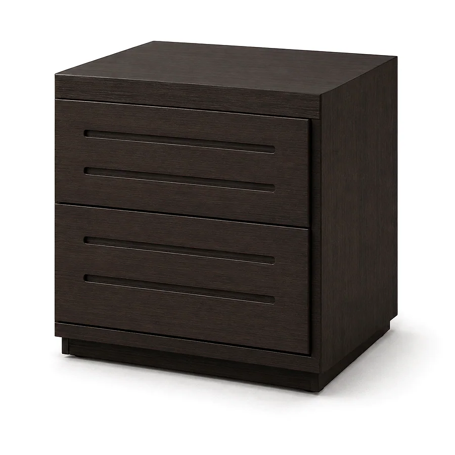 Carlos Bed Side Table 2 Drawer