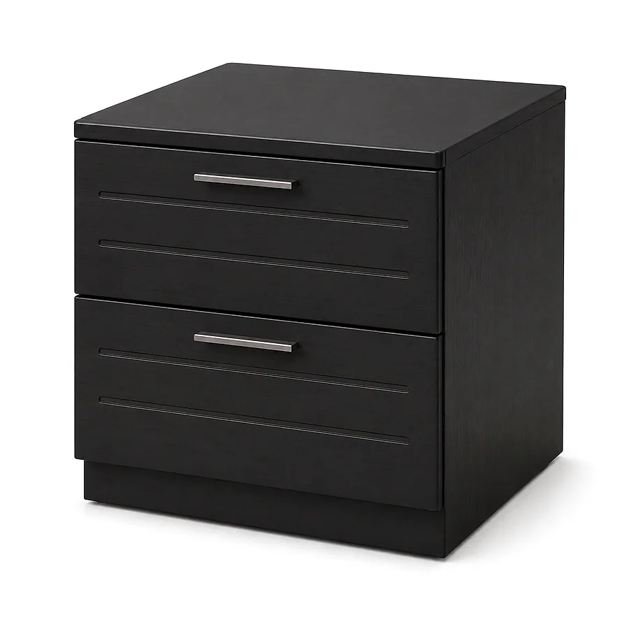 Pristine Bed Side Table 2 Drawer