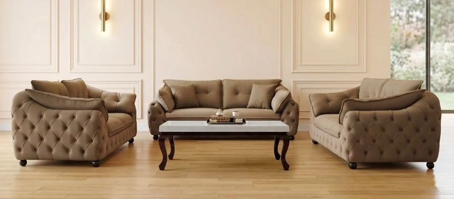 Belgium Sofa Set — 3+2+2