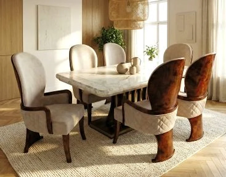 Bliss Dining Set — 1+6 Seater