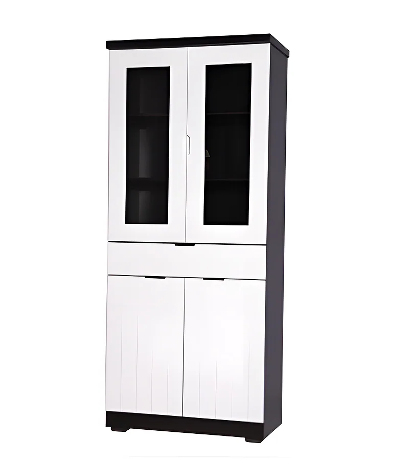Book Shelf BS-1 (White) MDF Polish (78X30)