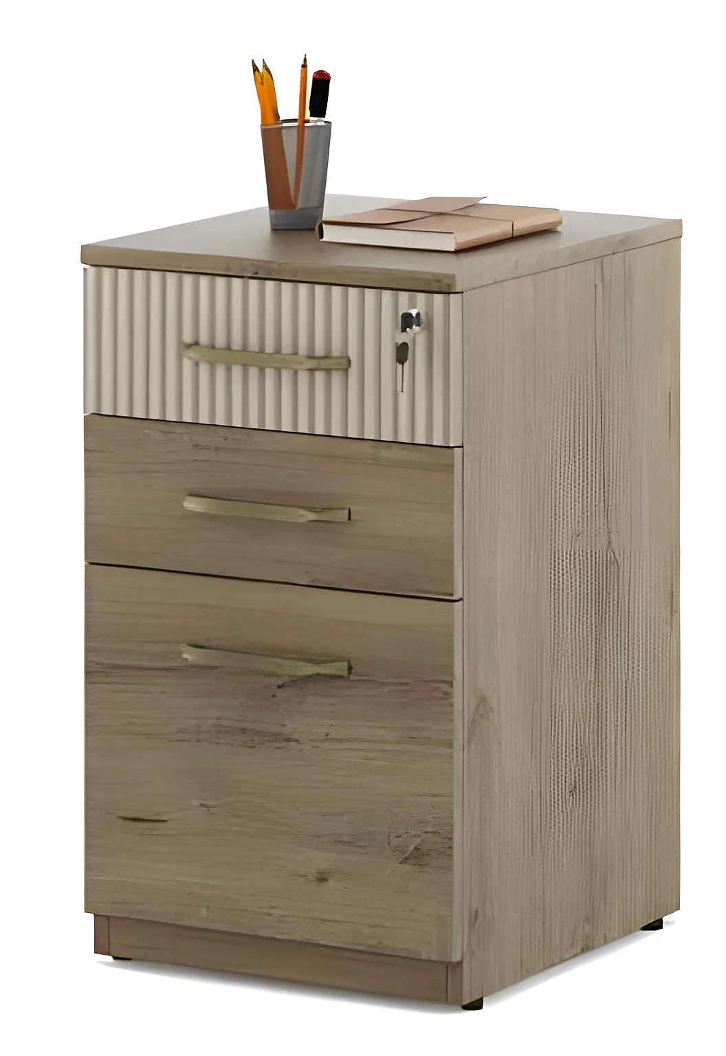 Nestor Manager Suite (Table + Return Storage + Pedestal)