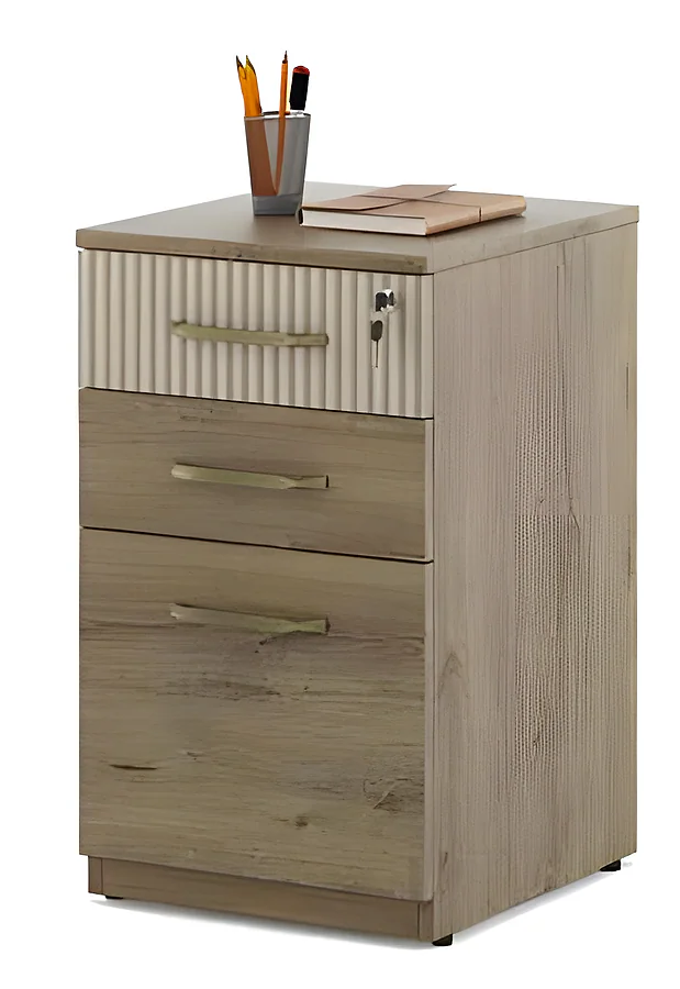 Nestor Manager Suite (Table + Return Storage + Pedestal)