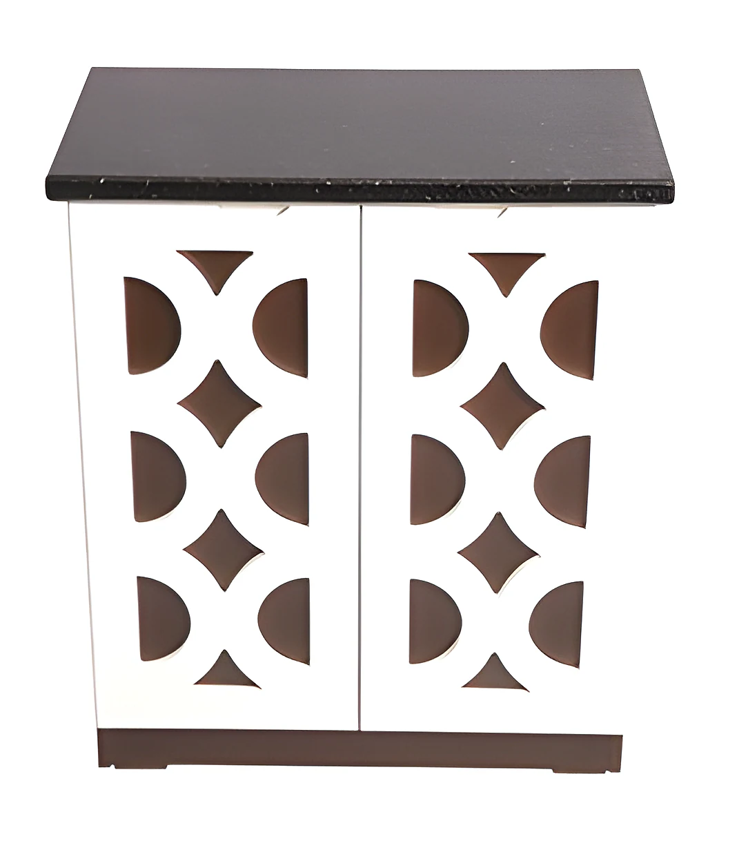 CABINET-6 MDF Polish (White) (30X36)
