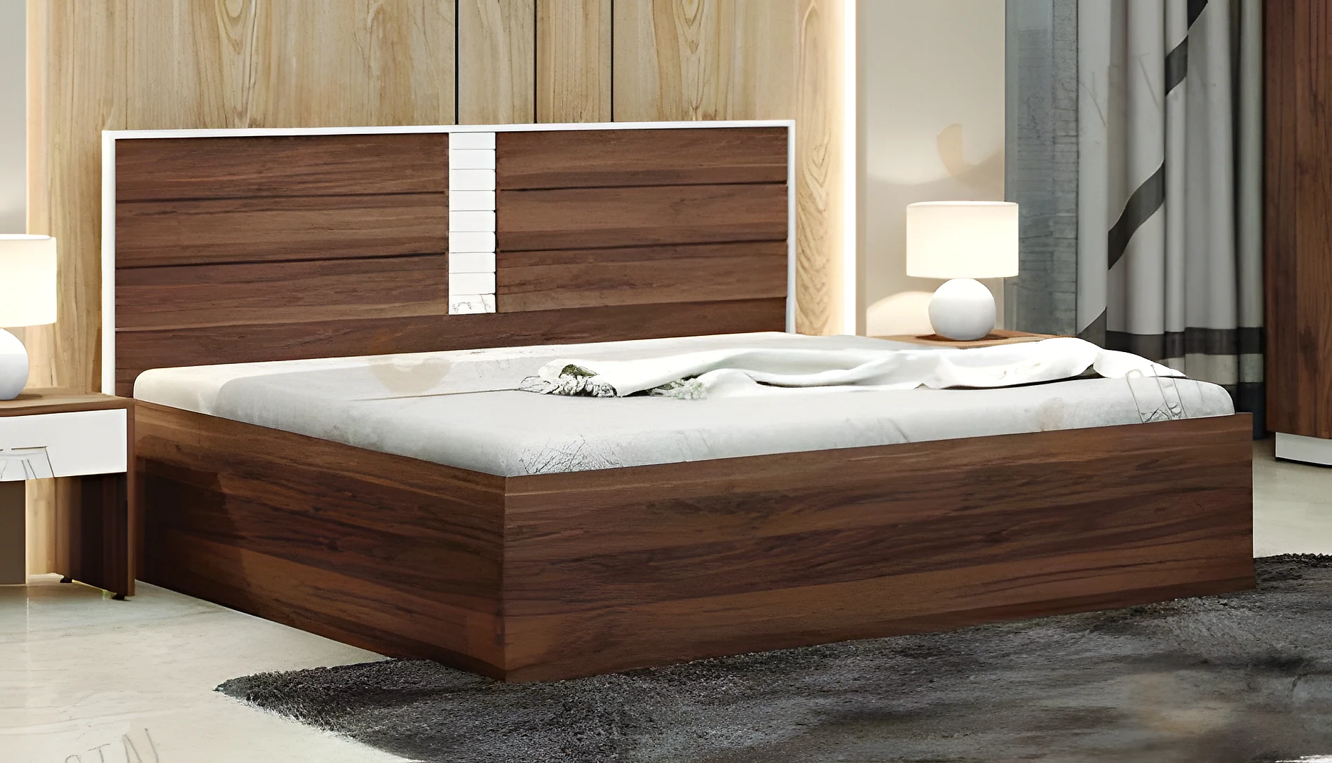 Bed With Top Storage (152.5 TS)