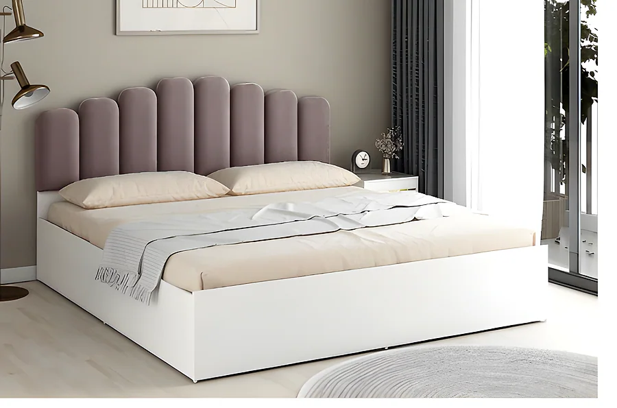 Castle King Bed with Box Storage