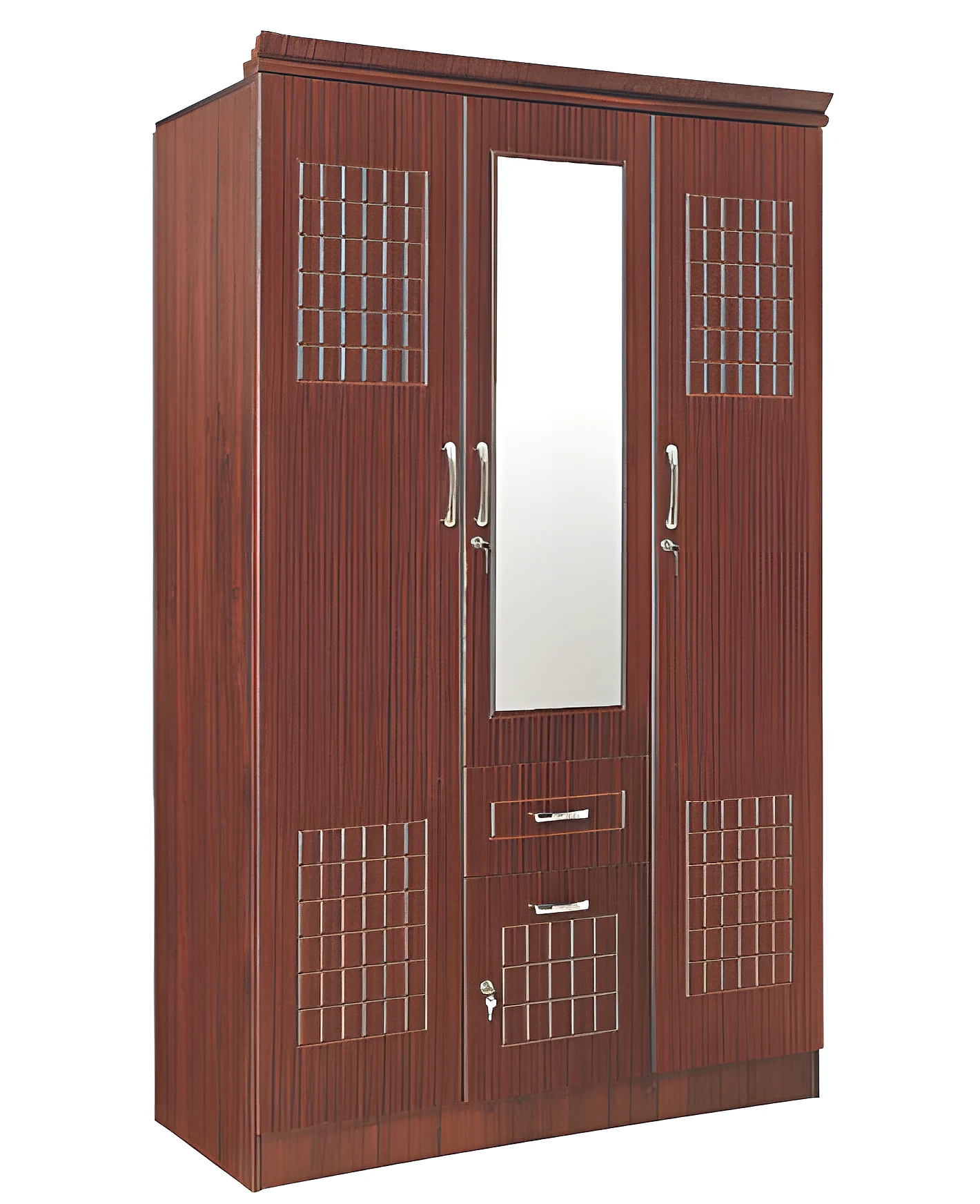 Chess (184) 3 Door Wardrobe (1950X520X1200)