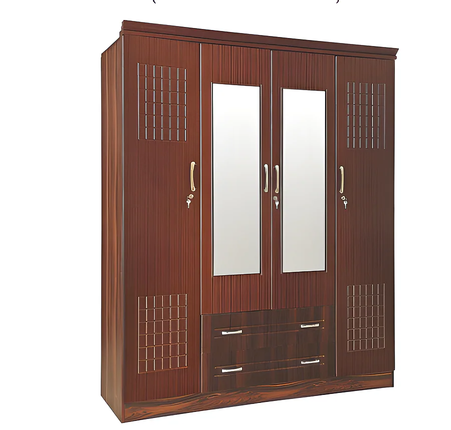 Chess (186) 4 Door Wardrobe (1950X520X1600)
