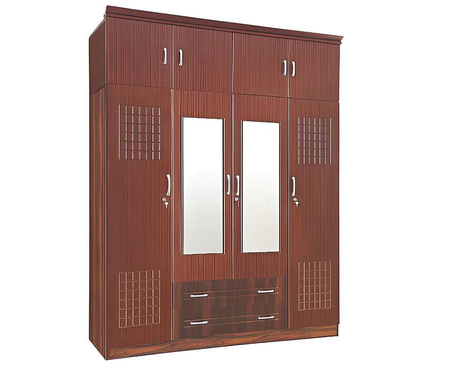 Chess 4 Door Wardrobe with Loft (186) (2250X520X1600)