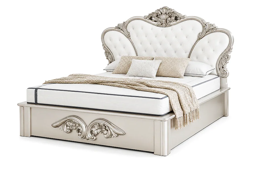 Crest King Size Bed (7872)