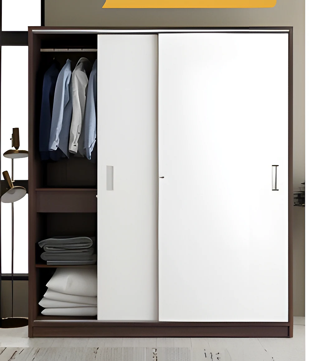 Crypton 2 Door Slidding Wardrobe