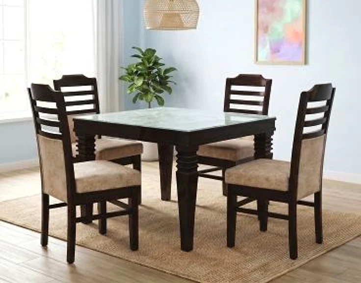 Crysta Dining Set — 1+4 Seater