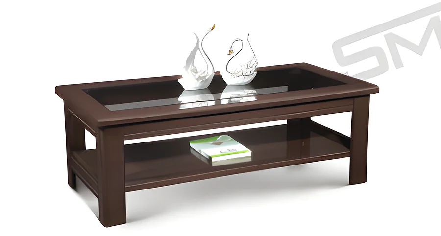 CT-4824 Plain Gl Sigma Center Table