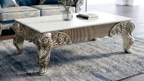 CT CSF-01 Centre Table — Onyx Marble Top