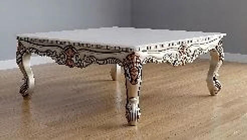 CT CSF-04 Centre Table — Onyx Marble Top