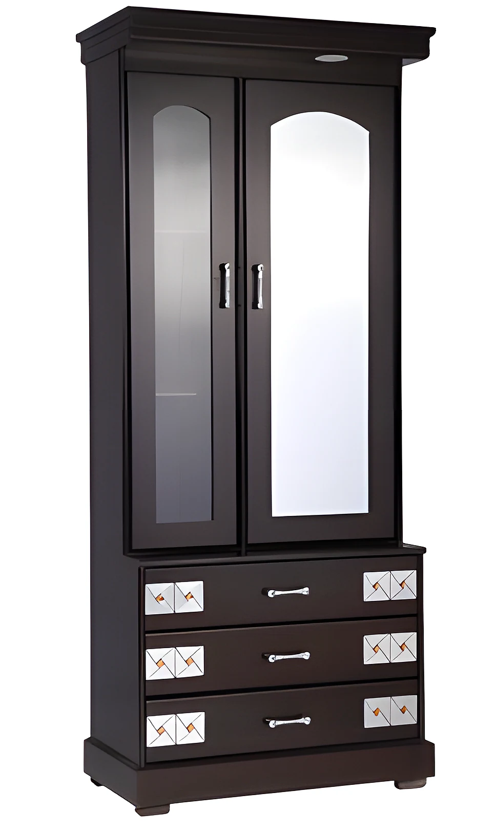 DRESSER-D-5 MDF Polish (Wenge) (72X30)