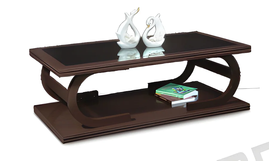 Oana CT-5127 Plain Gl Duama Centre Table with Plain Glass