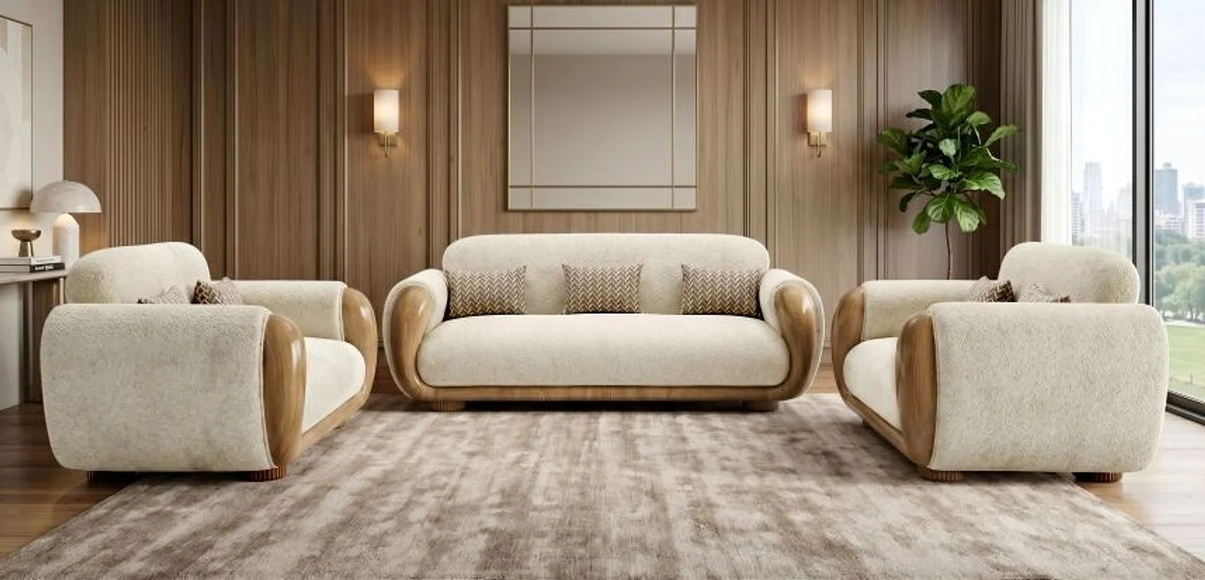 Enzo Sofa Set (MSF-01) — 3+2+2
