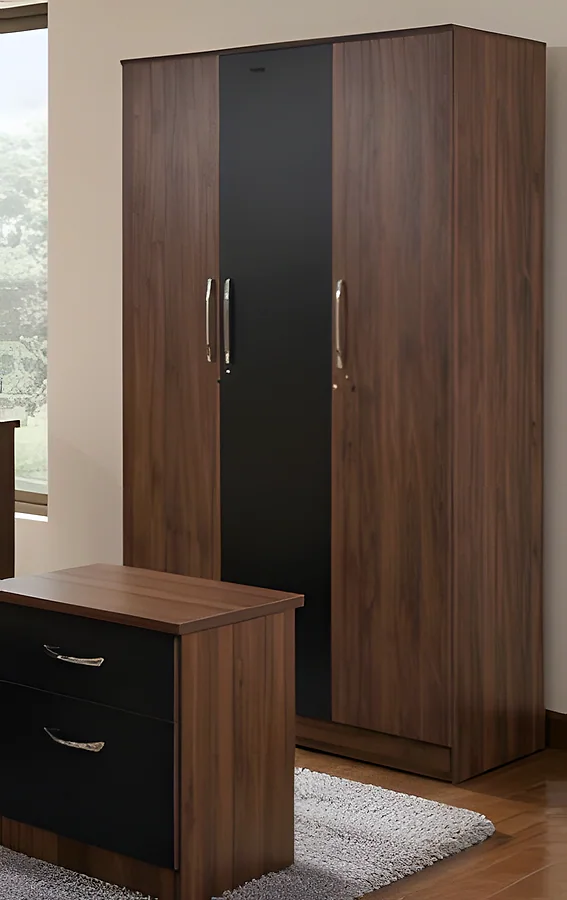 Europa 3 Door Wardrobe