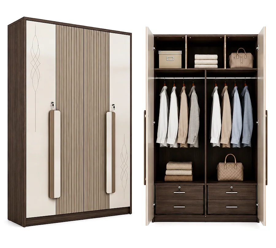 Everly Wardrobe 4 Door (CS-162)