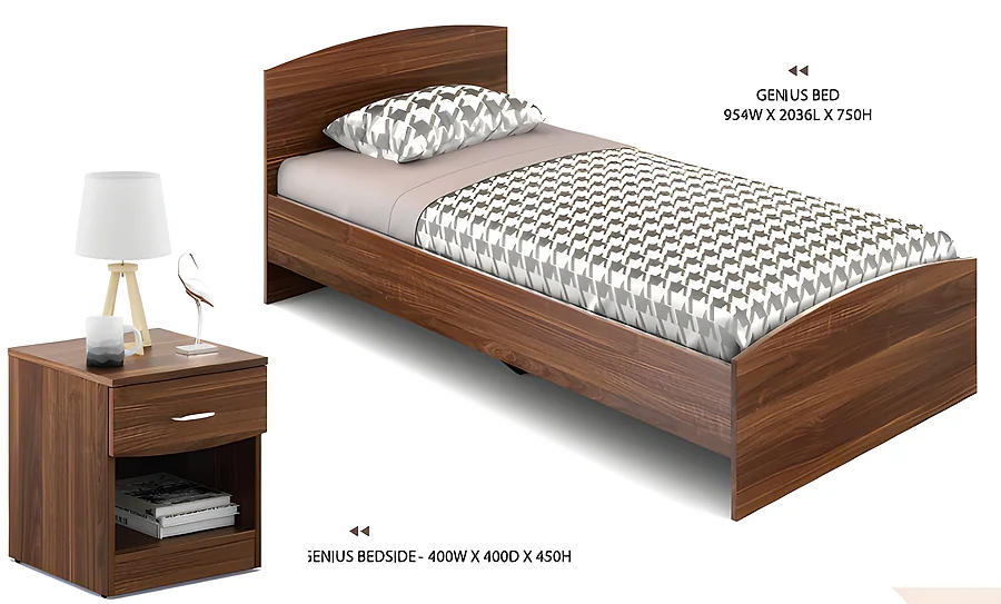 Genius Single Bed Without Storage