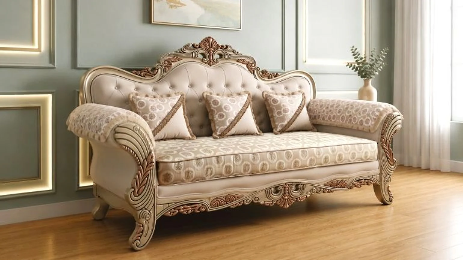 Glitz Sofa Set (CSF-04) — 3+2+2