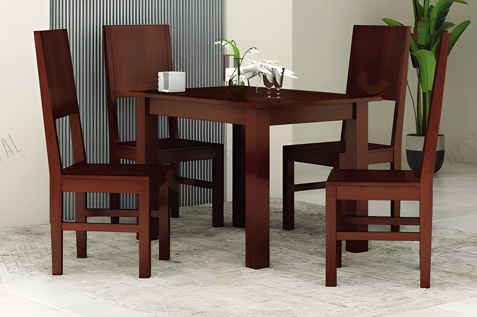 6-Seater Dining Table Set (SWDS-02)