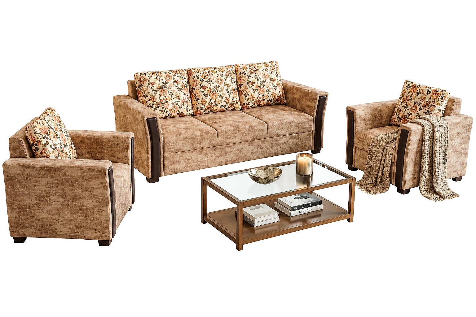 IK-107 (3+1+1) Sofa Set