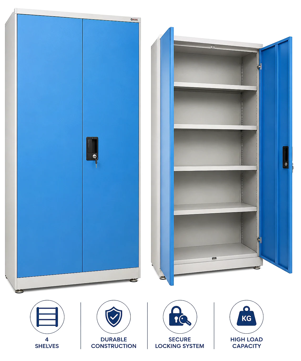Ik 505 Office Almirah 4 Shelf