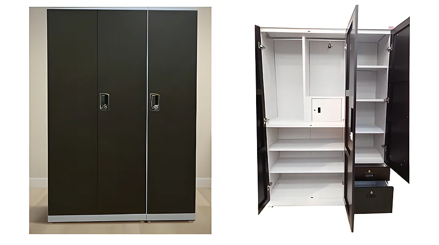 IK-521 Eco 3 Door Dresser Almirah (2 Door + 1 Door)