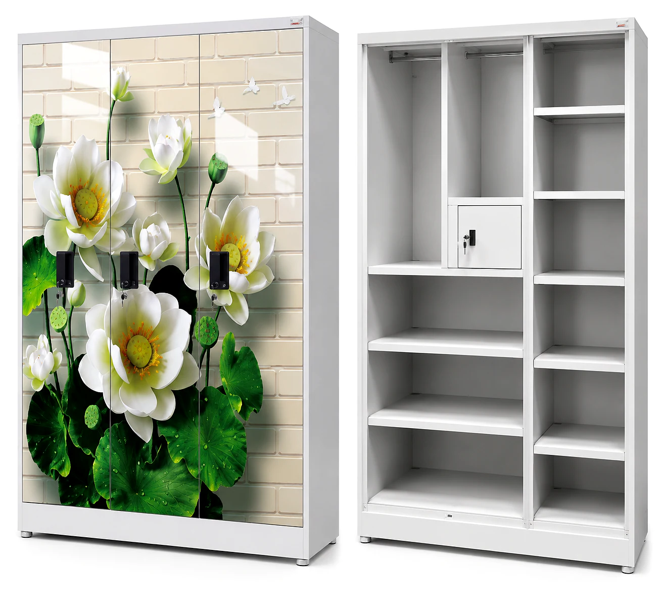 IK-521 Eco 3 Door Uv with High Gloss Digital Printed