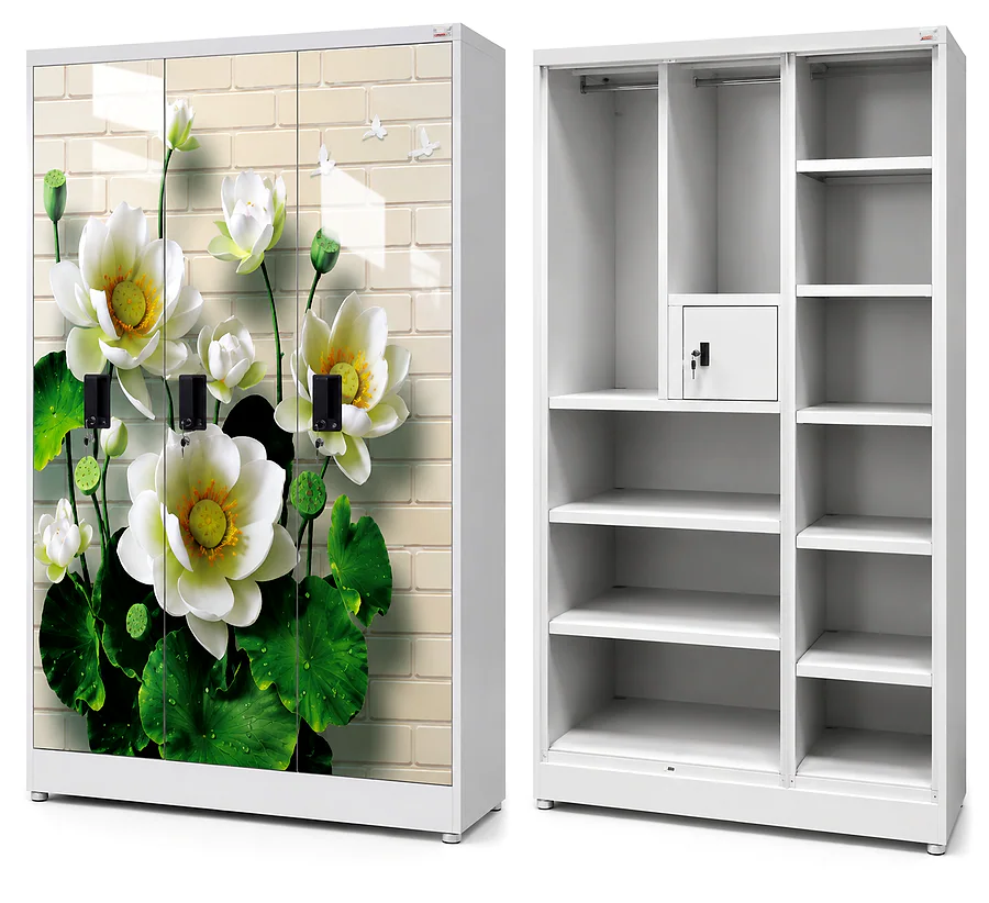 IK-521 Eco 3 Door Uv with High Gloss Digital Printed