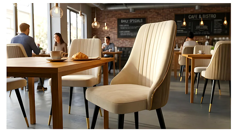 IK-639 (Fabric) Cafe Chair