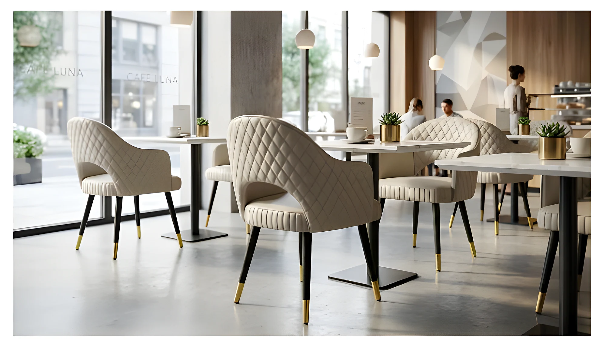IK-640 (PU) Cafe Chair