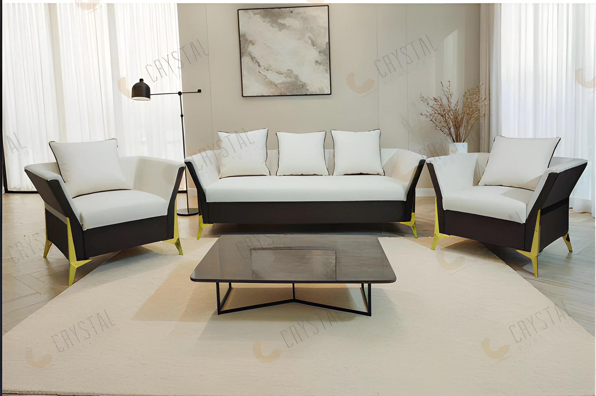 Iris 3+1+1 Seater Sofa Set