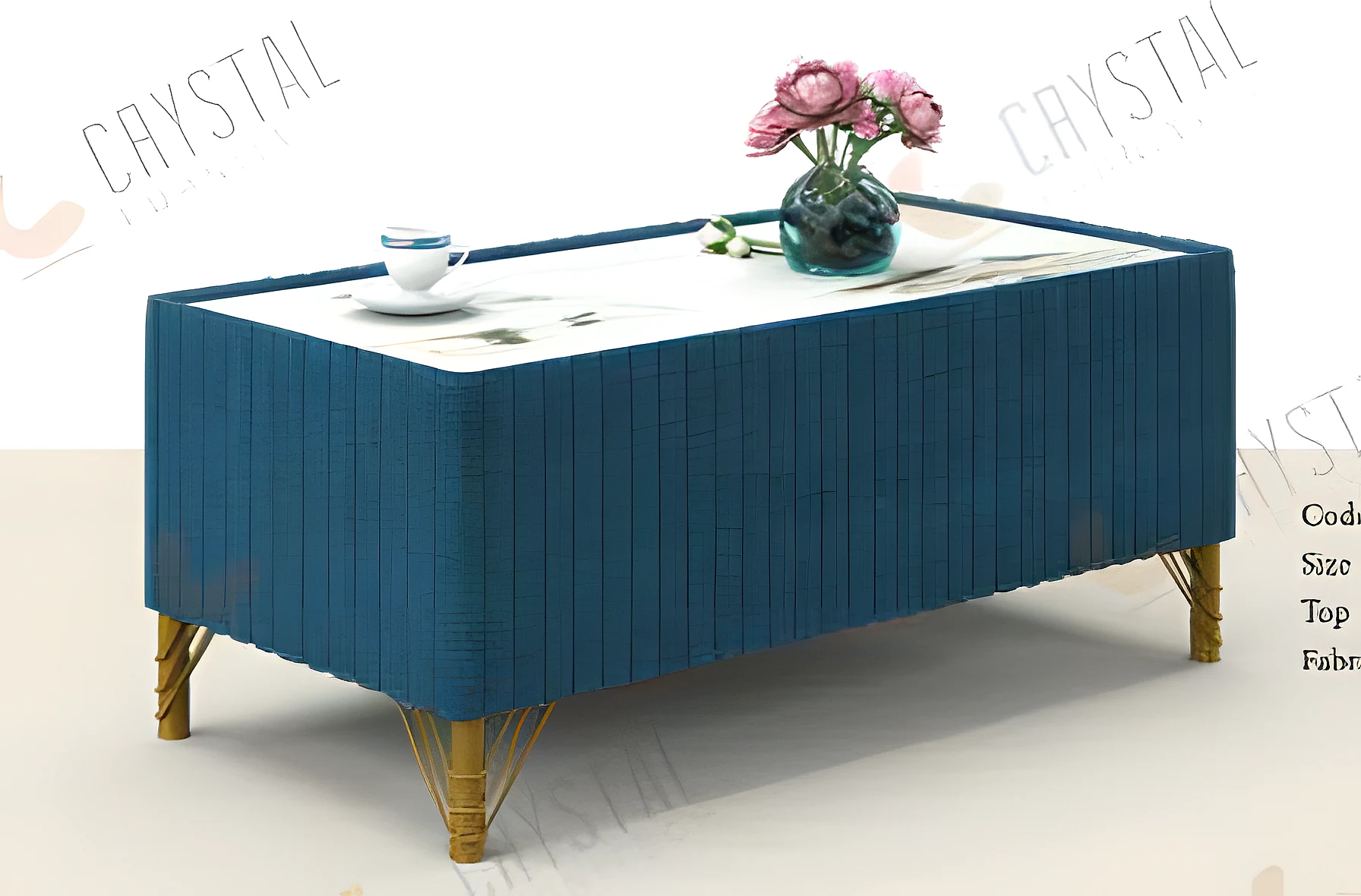 Jasper Glass Center Table (CNT-239)
