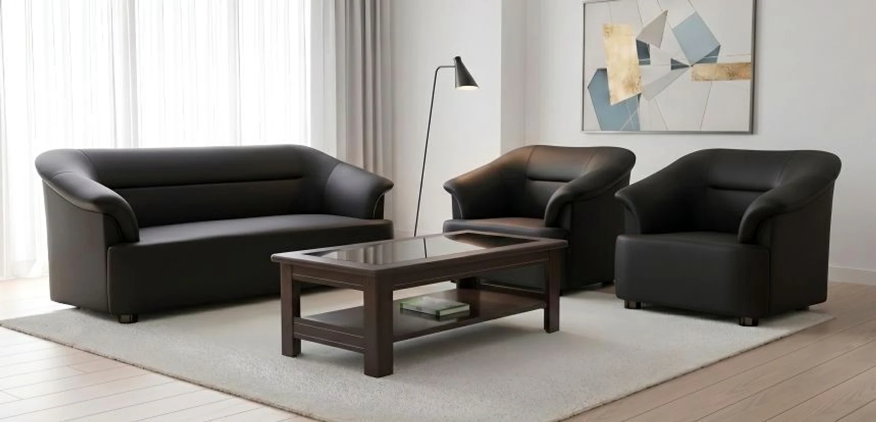 Knight Sofa Set — 3+1+1