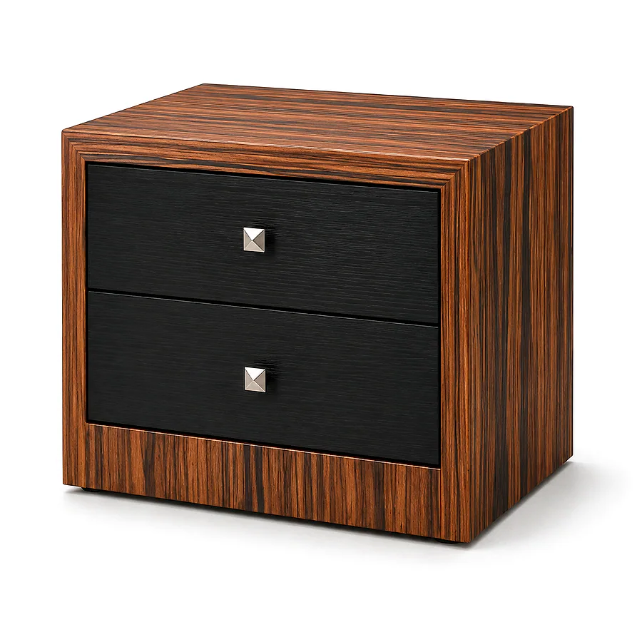 Layla Bed Side Table 2 Drawer