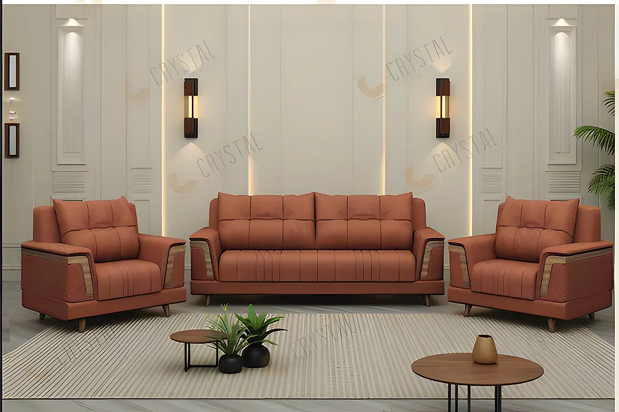 Leona L Shape Sofa Set